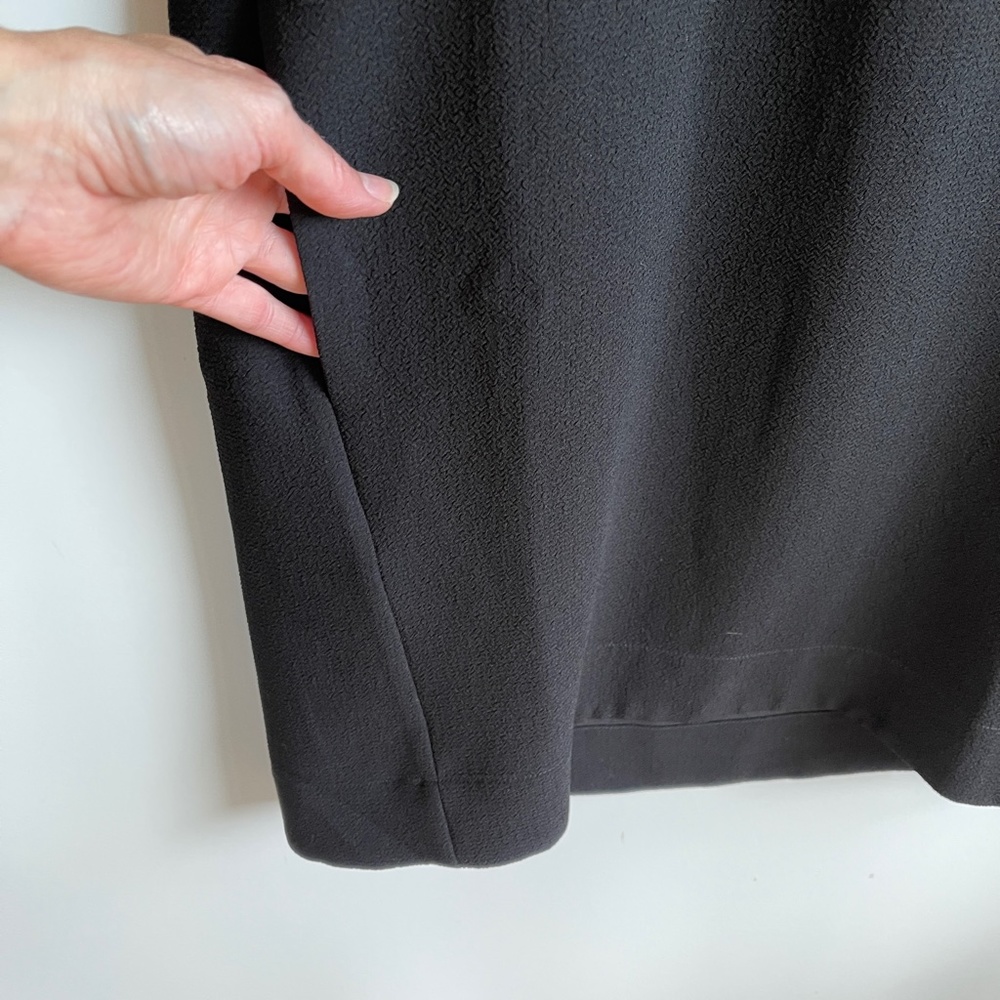 Madewell Leather‎ Trim neckline Dress Sz Small - Picture 5 of 8